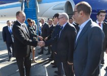 Президент Ильхам Алиев и его супруга прибыли с рабочим  визитом в Турцию (ФОТО)