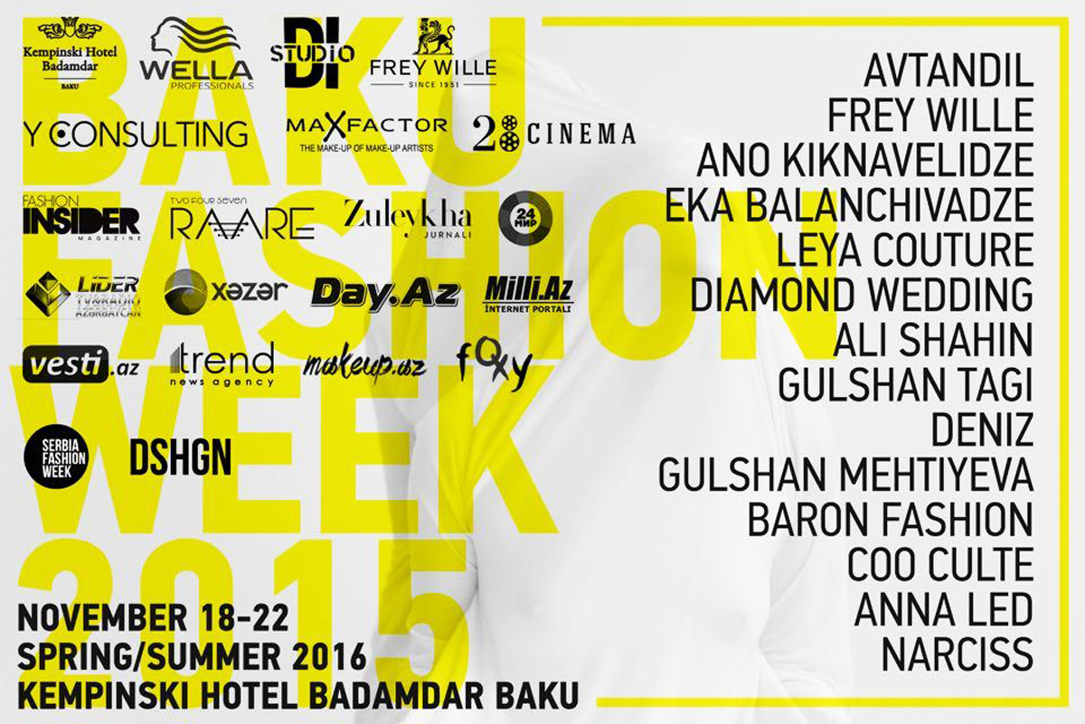 Международная неделя моды в Баку: пресс-конференция участников Baku Fashion Week (ФОТО)