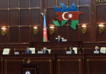 President Aliyev attends first session of new parliament (PHOTO)