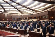 President Aliyev attends first session of new parliament (PHOTO)
