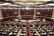 President Aliyev attends first session of new parliament (PHOTO)