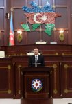 President Aliyev attends first session of new parliament (PHOTO)