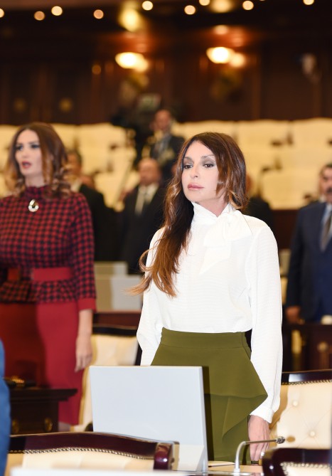President Aliyev attends first session of new parliament (PHOTO)