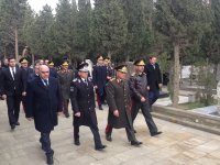 Azerbaijanis honor 2 police officers killed by terrorists (PHOTO)