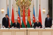 Азербайджан и Беларусь подписали четыре документа (ФОТО)