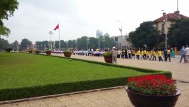 В мавзолее великого вождя Хо Ши Мина - уникальные фото