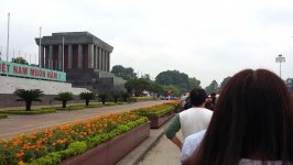 В мавзолее великого вождя Хо Ши Мина - уникальные фото