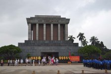 В мавзолее великого вождя Хо Ши Мина - уникальные фото