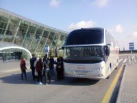 В Баку запустили новые автобусы до аэропорта (ФОТО)