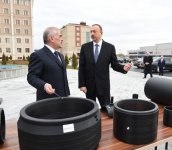 В эксплуатацию сдана Нахчыванская внутригородская водопроводная сеть (ФОТО)