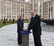 В эксплуатацию сдана Нахчыванская внутригородская водопроводная сеть (ФОТО)