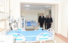 Президент Ильхам Алиев принял участие в открытии больницы в Нахчыване (ФОТО)