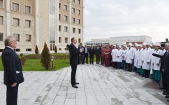 Президент Ильхам Алиев принял участие в открытии больницы в Нахчыване (ФОТО)