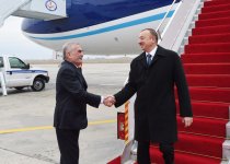 Президент Азербайджана находится с визитом в Нахчыване (ФОТО)