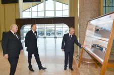 Ильхам Алиев ознакомился с реконструированным терминалом Нахчыванского международного аэропорта  (ФОТО)