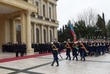 В Баку состоялась церемония официальной встречи премьера Турции (ФОТО)