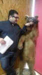 Азербайджанский телеведущий "завалил" медведя (ФОТО)