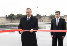 Президент Азербайджана принял участие в открытии Центра Госкомитета по вопросам имущества  (ФОТО)