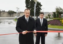 Президент Азербайджана принял участие в открытии Центра Госкомитета по вопросам имущества  (ФОТО)