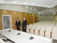 Президент Азербайджана принял участие в открытии Центра Госкомитета по вопросам имущества  (ФОТО)