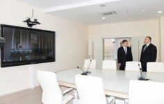 Президент Азербайджана принял участие в открытии Центра Госкомитета по вопросам имущества  (ФОТО)