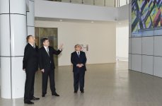 Президент Азербайджана принял участие в открытии Центра Госкомитета по вопросам имущества  (ФОТО)