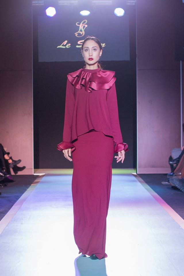 Вечерние платья в дефиле "Azerbaijan Fashion Week-2015" (ФОТО)