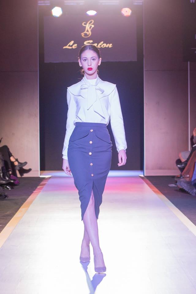 Вечерние платья в дефиле "Azerbaijan Fashion Week-2015" (ФОТО)