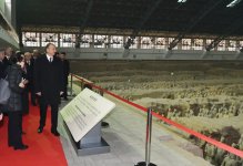 Президент Азербайджана посетил Музей терракотовой армии (ФОТО)