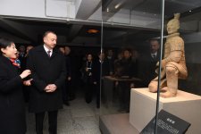 Президент Азербайджана посетил Музей терракотовой армии (ФОТО)
