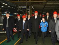 Президент Ильхам Алиев ознакомился с автозаводом Шааньси в Сиане (ФОТО)