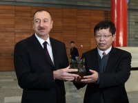 Президент Азербайджана ознакомился со Столичным музеем в Пекине (ФОТО)