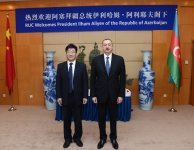 Президент Ильхам Алиев: Географическое положение Азербайджана превращает страну в центр транзита товаров между Европой и Азией