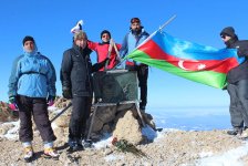 Успешно завершено восхождение на пик "Гейдар зирвеси"