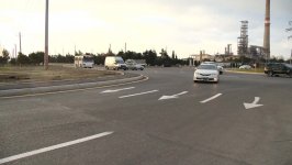 В Баку завершают ремонт крупной улицы