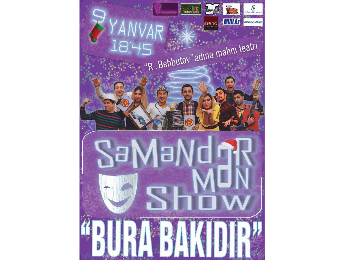 "Это Баку!" – два часа убойного юмора SamandarMan Show