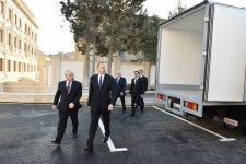 Президент Азербайджана принял участие в открытии «Ветеринарного городка» (ФОТО)