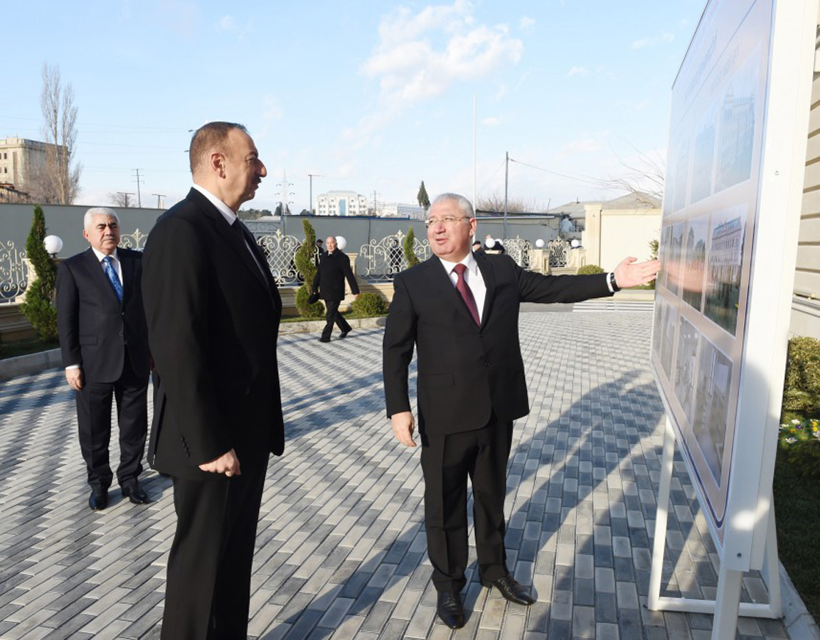 Президент Азербайджана принял участие в открытии «Ветеринарного городка» (ФОТО)