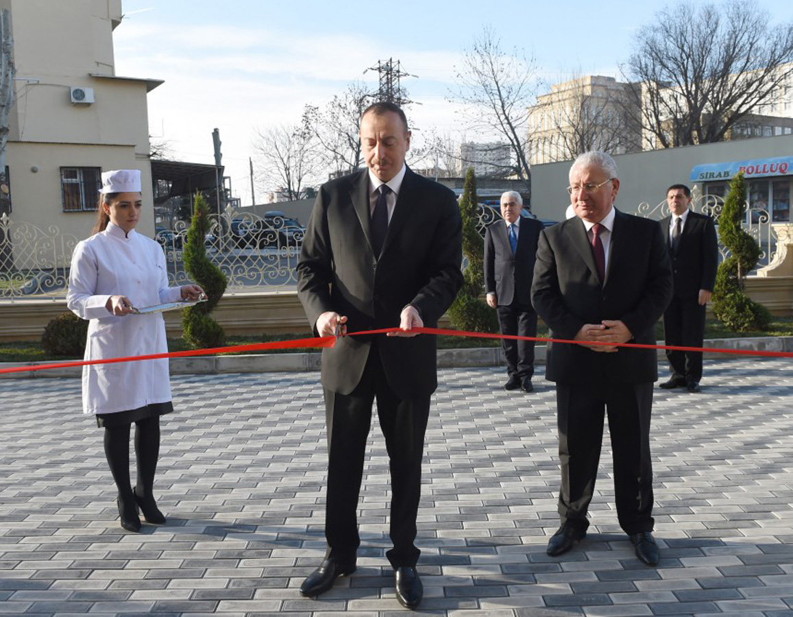 Президент Азербайджана принял участие в открытии «Ветеринарного городка» (ФОТО)