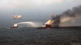 Члены семей пропавших без вести азербайджанских нефтяников приняли участие в поисковой операции (ВИДЕО)(ФОТО)