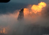 Члены семей пропавших без вести азербайджанских нефтяников приняли участие в поисковой операции (ВИДЕО)(ФОТО)