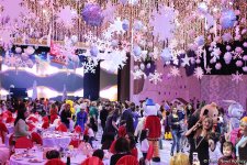 Новогоднее шоу с героями, конкурсами и дискотекой в Buta Palace (ФОТО)