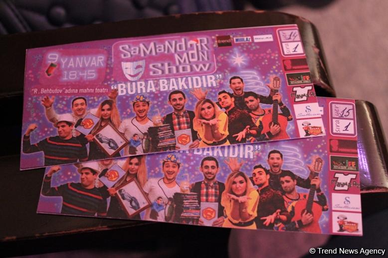 Баку в юмористических миниатюрах SamandarMan Show (ФОТО)