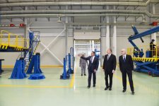 Президент Азербайджана принял участие в открытии завода крупногабаритных трансформаторов «Группы компаний ATEF» (ФОТО)