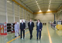 Президент Азербайджана принял участие в открытии завода крупногабаритных трансформаторов «Группы компаний ATEF» (ФОТО)