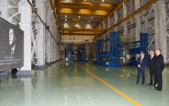 Президент Азербайджана принял участие в открытии завода крупногабаритных трансформаторов «Группы компаний ATEF» (ФОТО)