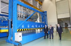 Президент Азербайджана принял участие в открытии завода крупногабаритных трансформаторов «Группы компаний ATEF» (ФОТО)