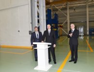 Президент Азербайджана принял участие в открытии завода крупногабаритных трансформаторов «Группы компаний ATEF» (ФОТО)