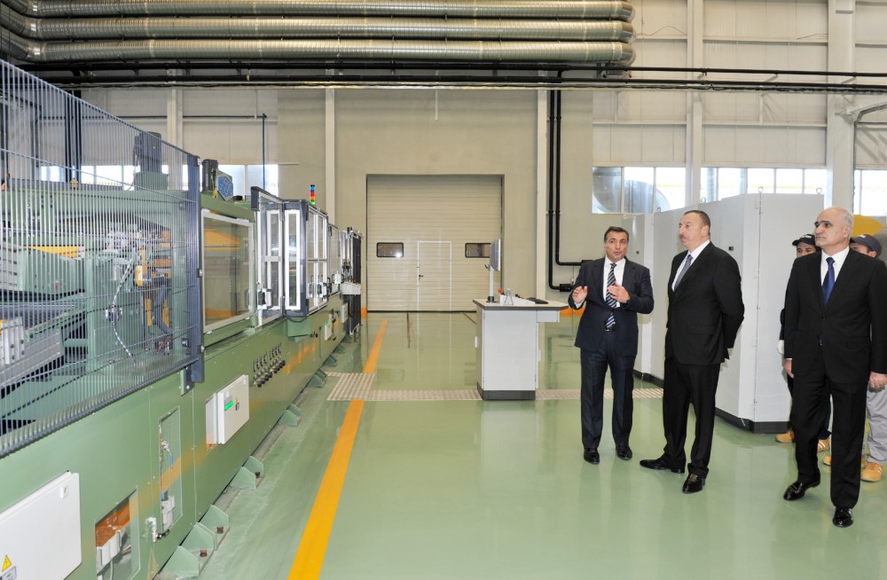 Президент Азербайджана принял участие в открытии завода крупногабаритных трансформаторов «Группы компаний ATEF» (ФОТО)