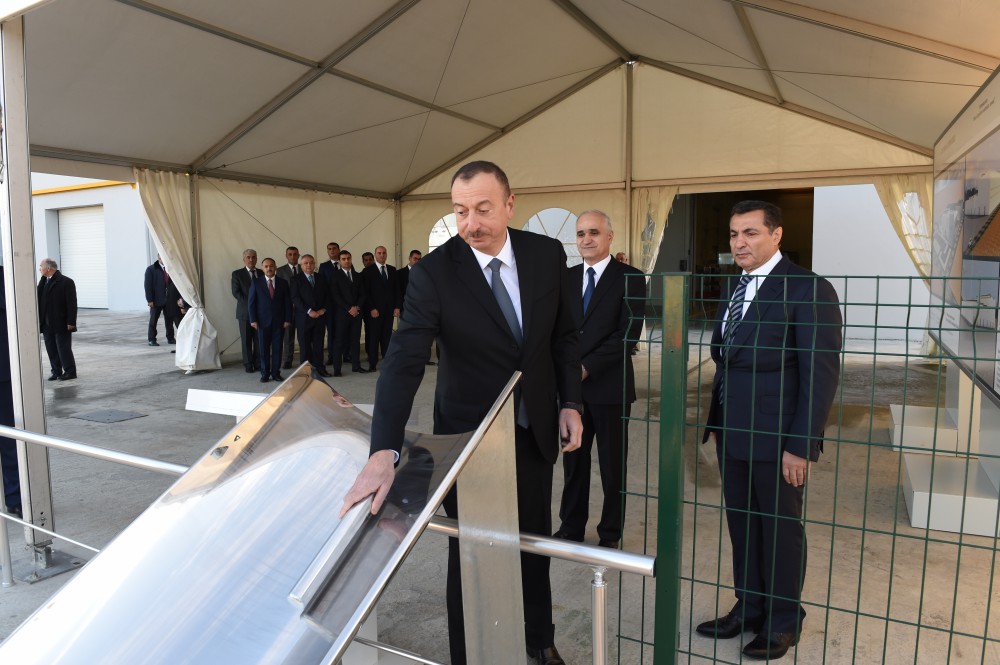 Президент Азербайджана принял участие в открытии завода крупногабаритных трансформаторов «Группы компаний ATEF» (ФОТО)